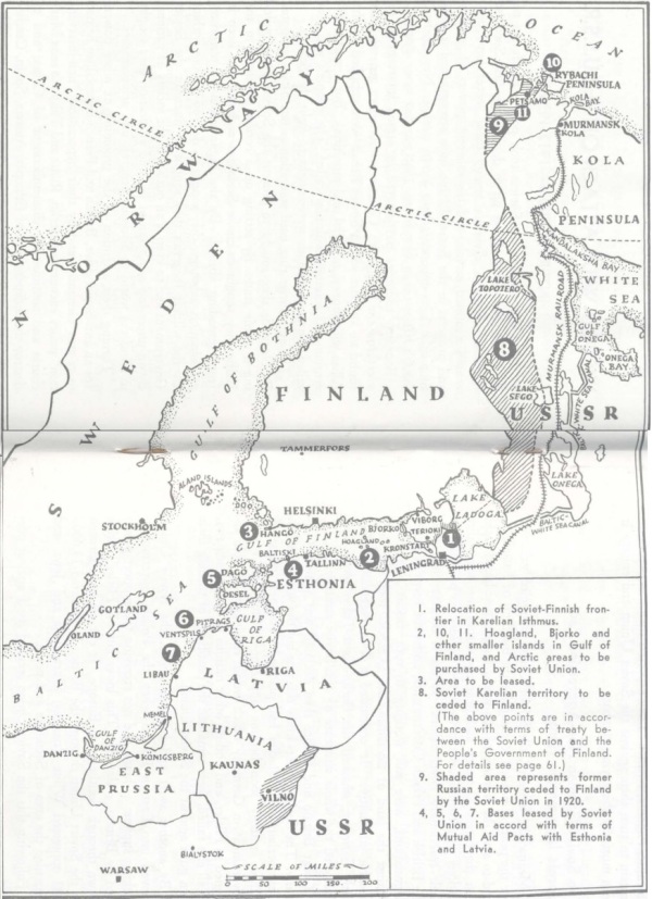1939 soviet finnish negotiations and bases